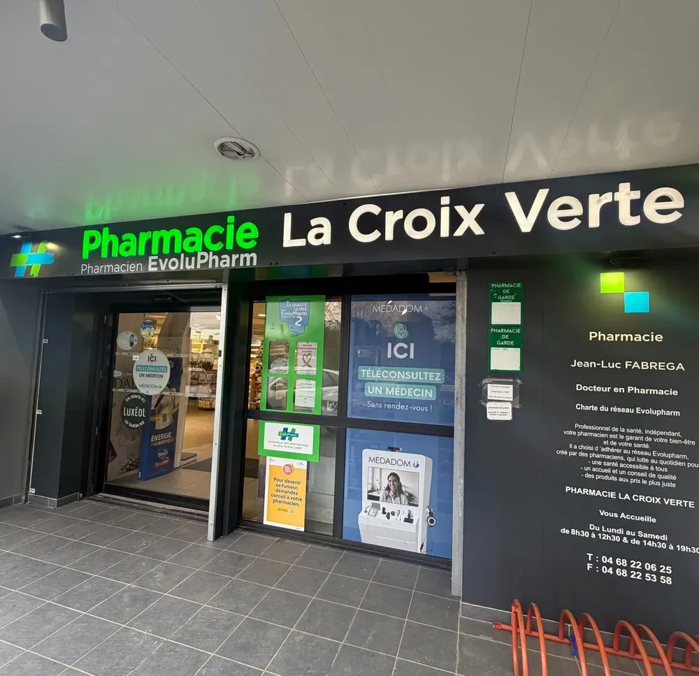 Devanture - Pharmacie La Croix Verte 2026 (4)